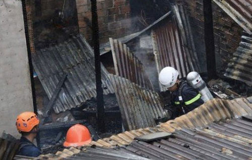 Nấu ăn xong quên tắt bếp gas, một ngôi nhà ở Đà Lạt bị thiêu rụi