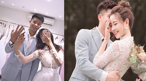 Cầu thủ Phan Văn Đức và vợ nhí nhảnh trước lễ đính hôn