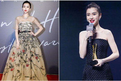 Angela Baby thay liền 2 bộ váy đẹp lộng lẫy nhưng lại mắc lỗi trang phục ngớ ngẩn "hết chỗ nói"