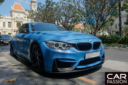 Ngắm BMW M4 F82 hơn 4 tỷ độ phong cách M4 GTS tại Sài Gòn