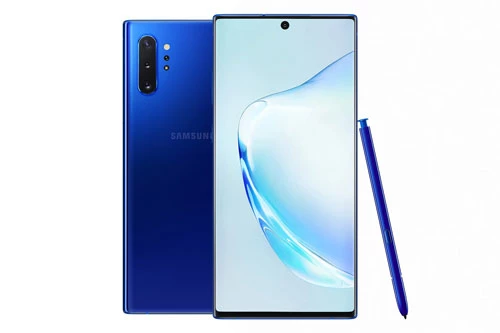 Samsung Galaxy Note 10 Plus màu aura blue. 