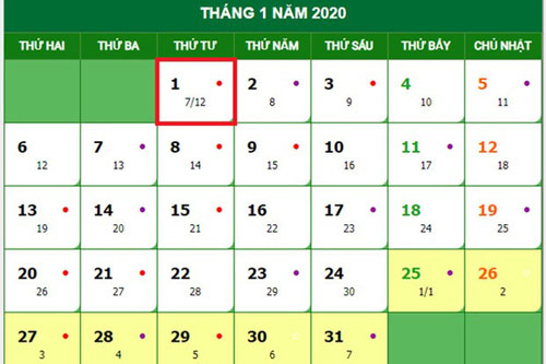 Đi làm dịp nghỉ Tết Dương lịch 2020 được tính như thế nào?