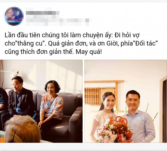 Ngọc Hân và bạn trai từng chụp ảnh cưới với nhau.