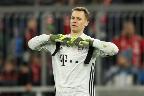 10. Manuel Neuer (Bayern Munich).