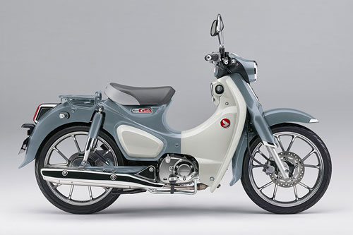 Ngắm Honda Super Cub C125 ABS 2020 phiên bản màu xám, giá gần 90 triệu