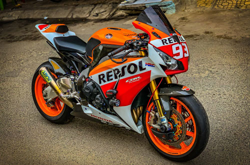 Honda CBR1000RR lột xác với trang bị thửa từ xe đua MotoGP