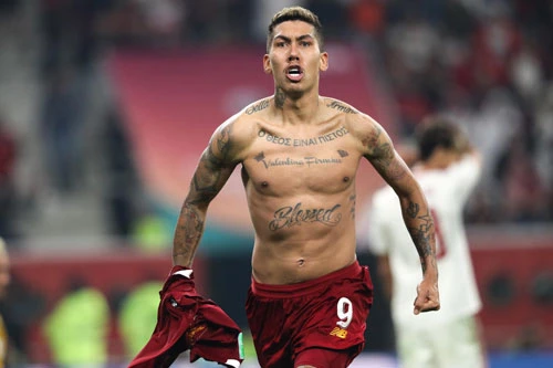 6. Roberto Firmino (Liverpool).