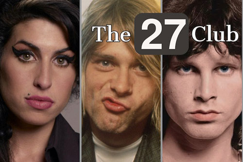 Bí ẩn rợn người lời nguyền chết chóc "câu lạc bộ 27"