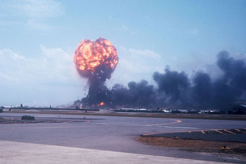 Hình ảnh khủng khiếp vụ nổ kho bom Mỹ ở Đà Nẵng 1969