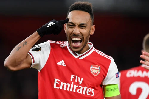 8. Pierre-Emerick Aubameyang (Arsenal).