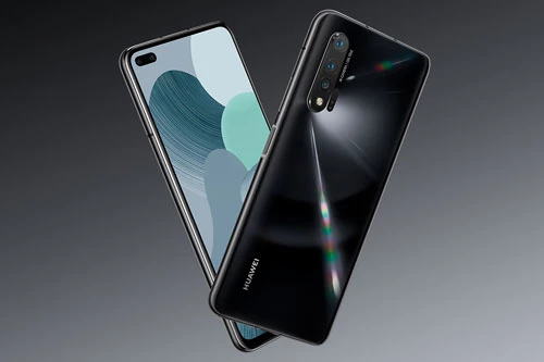 Huawei Nova 6 sử dụng khung viền bằng kim loại, 2 bề mặt phủ kính cường lực. Máy có số đo 162,6x75,7x8,6 mm, cân nặng 197 g. 