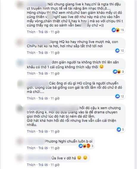 Hương Giang đau gập người hát không được nhưng màn khoe giọng thều thào, hụt hơi lại bị chỉ trích nặng nề - Ảnh 9.