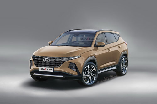 Hyundai Tucson 2021 sắp trình làng, đối đầu Mazda CX-5, Honda CR-V