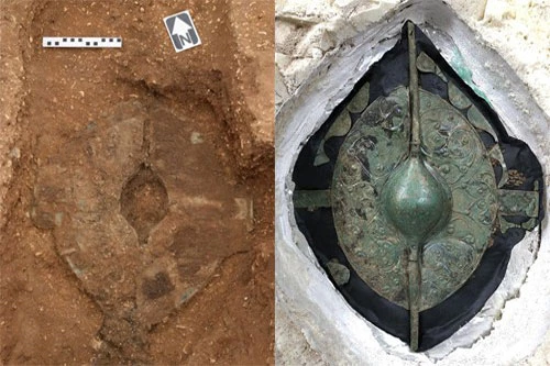 Một nhóm các chuyên gia do Paula Ware thuộc công ty khảo cổ Map Archaeological Practice dẫn đầu phát hiện ra ngôi mộ 2.200 tuổi chứa hài cốt chiến binh người Celtic ở Pocklington, Anh.