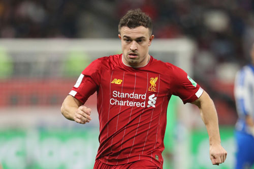 5. Xherdan Shaqiri (Liverpool). 5. Xherdan Shaqiri (Liverpool).