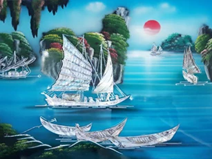 Mẫu tranh phong thủy mang tài lộc, hút vận may