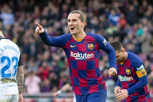 7. Antoine Griezmann (Barcelona).