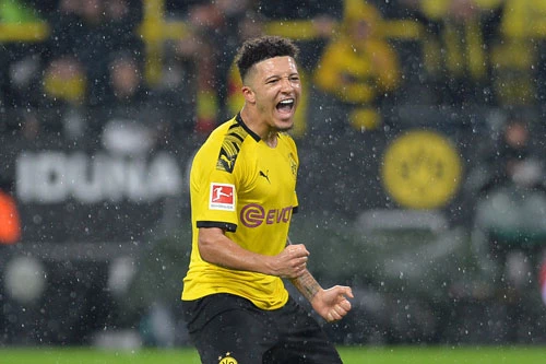 9. Jadon Sancho (Borussia Dortmund).