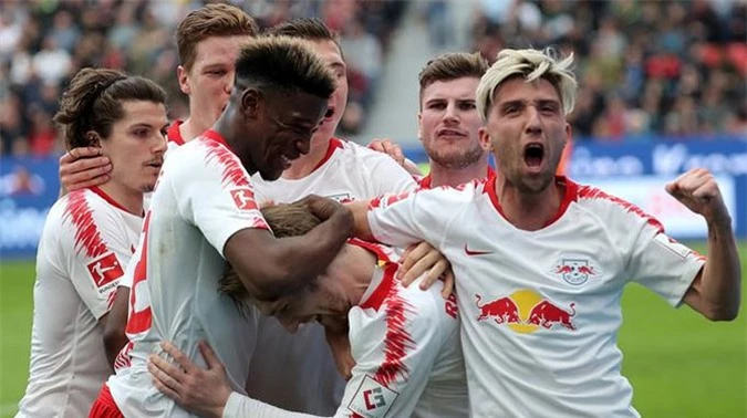 Leipzig vô địch lượt đi Bundesliga 2019/20