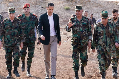 Tổng thống Assad lần đầu tiên đến mặt trận Idlib 22/10/2019