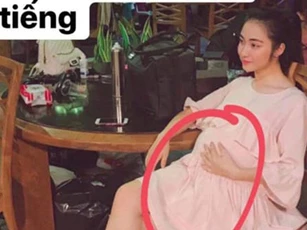 Thực hư hình ảnh Hòa Minzy khệ nệ bụng bầu vượt mặt khiến các fan hoang mang