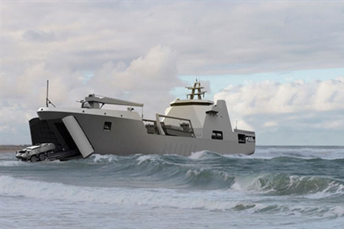 Việt Nam đóng tàu đổ bộ cỡ lớn theo thiết kế Damen?