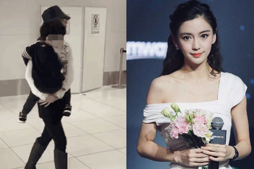 Angela Baby một mình bế quý tử sang Nhật du lịch, Huỳnh Hiểu Minh đâu rồi?