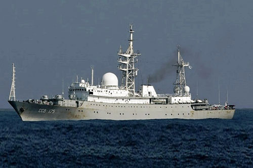 Tàu do thám Hải quân Nga xuất hiện gần nước Mỹ, chuyện gì đang xảy ra?