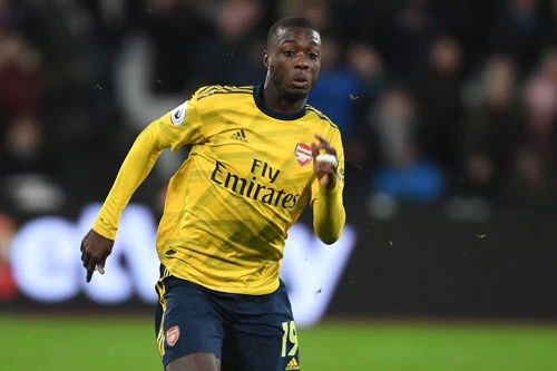 Tiền đạo: Nicolas Pepe.