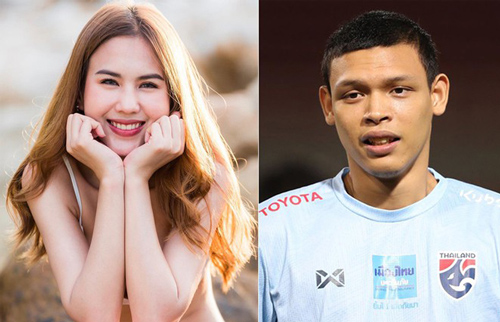 Gu thời trang nóng bỏng của bạn gái cầu thủ U22 Thái Lan 