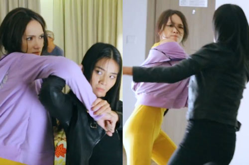 Lộ cảnh Hương Giang tát "Hân tiểu tam" lật mặt, chẳng lẽ nàng Hoa Hậu bị giật bồ lần nữa?