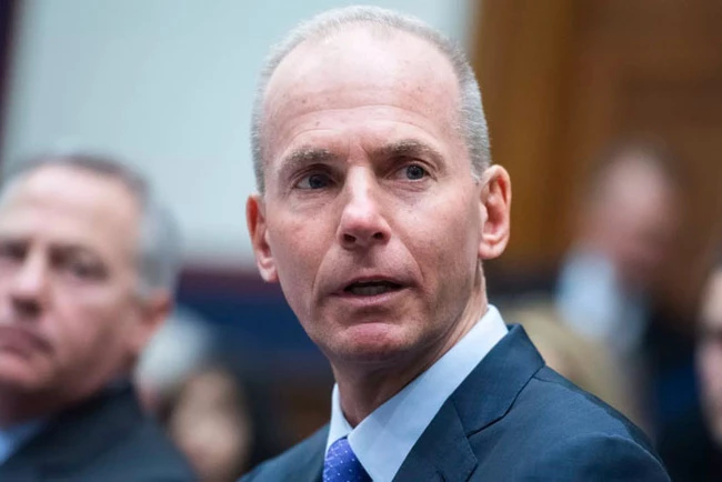 Cựu CEO Dennis Muilenburg. Ảnh: Axios.