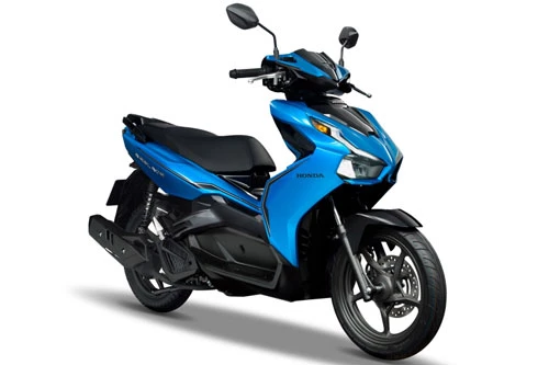 Honda Air Blade 125cc 2020 màu xanh đen xám. 