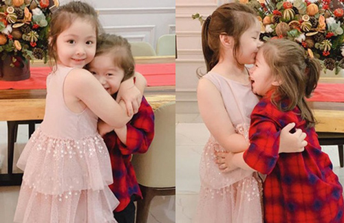 Loạt khoảnh khắc gây sốt của 2 nhóc tỳ nhà Elly Trần: Cadie ngày càng ra dáng, Alfie lớn lên trông thấy, ôm chị gái cực tình cảm