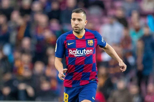 3. Jordi Alba (Barcelona, ĐT Tây Ban Nha).