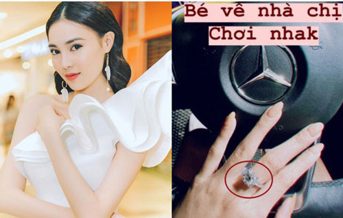 Ninh Dương Lan Ngọc "chơi lớn" tự thưởng nhẫn kim cương mặt to như viên bi, nhìn loá cả mắt nhân dịp Giáng sinh