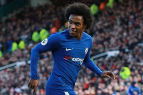 Chelsea nhận tin vui từ Willian. Cầu thủ chạy cánh Willian vừa khẳng định rằng, anh sẵn sàng gắn bó với Chelsea tới năm 40 tuổi nếu đội bóng cần. Trước đó, có nhiều tin đồn cho rằng, M.U và Dortmund là hai đội bóng rất muốn có sự phục vụ của ngôi sao người Brazil.