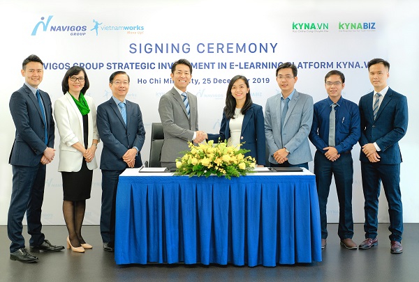 Navigos Group đầu tư chiến lược vào hai nền tảng học trực tuyến Kyna.vn và Kynabiz.vn