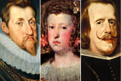 Vì sao ông hoàng bà chúa xưa thường dị tật trên mặt?