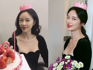 Lâu lắm mới lộ diện, mỹ nhân "She was pretty" Hwang Jung Eum lột xác với vòng 1 bốc lửa sau 2 năm sinh quý tử