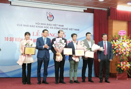 Lễ công bố 10 sự kiện Khoa học và Công nghệ nổi bật năm 2019.