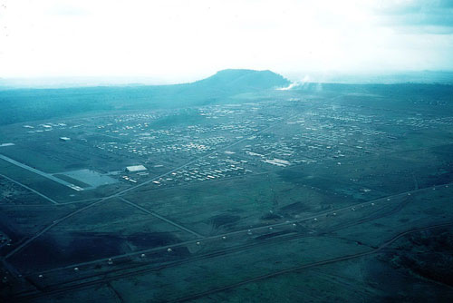 Ảnh không thể quên về Pleiku trước 1975 nhìn từ máy bay