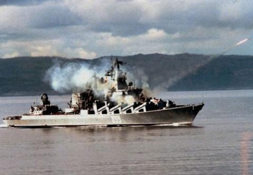 Nga điều tuần dương hạm cho chiến trường Idlib?