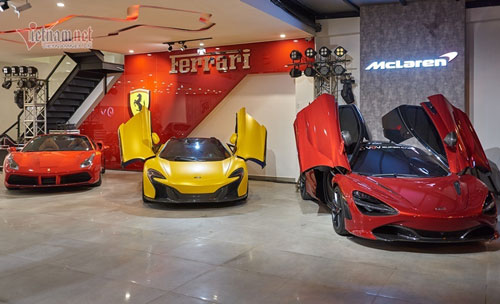 Mãn nhãn dàn siêu xe khuấy động phố Sài Gòn