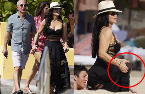 Người tình tỷ phú Amazon lại "đốt mắt" thiên hạ khi khoe vòng 1 táo bạo nhưng vẫn lộ chi tiết kém sang dù phủ đầy hàng hiệu