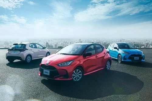 Toyota Yaris hoàn toàn mới.