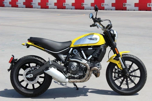 6. Ducati Scrambler Icon 62 Yellow.