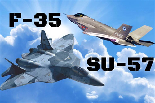 Su-57 răn đe đánh chặn F-35 trên bầu trời Syria?