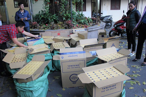 Hải Phòng: Xóa sổ ổ nhóm chuyên tiêu thụ thuốc lá ngoại nhập lậu, thu giữ 12.000 bao thuốc lá