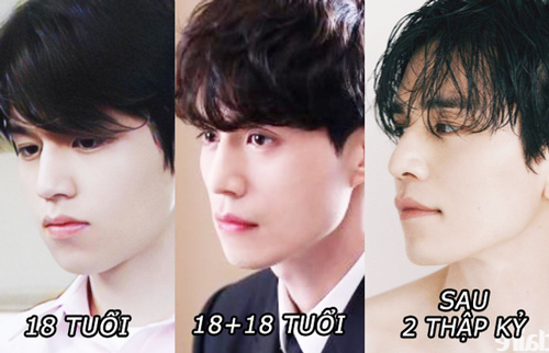 Hình ảnh Lee Dong Wook 18 tuổi, 18+18 tuổi và sau 2 thập kỷ gây bão mạng Việt hôm nay: Đúng là yêu tinh đời thực!